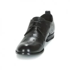 Chaussures Femme Derbies Moma CROSS-NERO Noir -Derbies Soldes 6620123 500 C