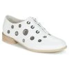 Chaussures Femme Derbies Café Noir IVET Blanc