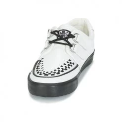 Chaussures Derbies TUK CREEPERS SNEAKERS Blanc / Noir -Derbies Soldes 6766967 500 C