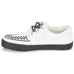 Chaussures Derbies TUK CREEPERS SNEAKERS Blanc / Noir -Derbies Soldes 6766967 500 D