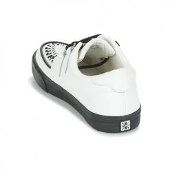 Chaussures Derbies TUK CREEPERS SNEAKERS Blanc / Noir -Derbies Soldes 6766967 500 E