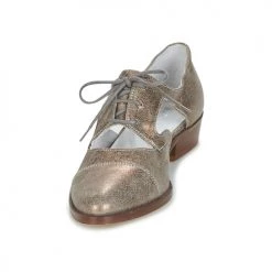 Chaussures Femme Derbies Regard RELAX Bronze -Derbies Soldes 6809323 500 C