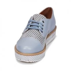 Chaussures Femme Derbies Cristofoli FILIPY Bleu -Derbies Soldes 6817294 500 C