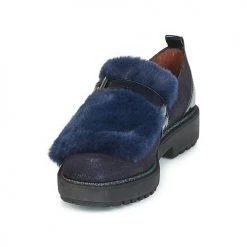 Chaussures Femme Derbies Hispanitas CURRY Marine -Derbies Soldes 7705820 500 C