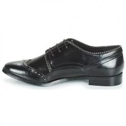 Chaussures Femme Derbies Moony Mood JENNY Noir -Derbies Soldes 7807849 500 D