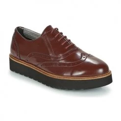 Chaussures Femme Derbies Ippon Vintage ANDY THICK Bordeaux