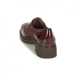 Chaussures Femme Derbies Wonders NAPHYA Bordeaux -Derbies Soldes 8099604 500 E