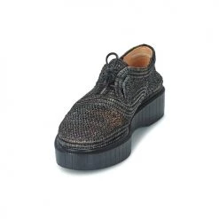 Chaussures Femme Derbies Robert Clergerie POCOI Noir -Derbies Soldes 822076 500 C