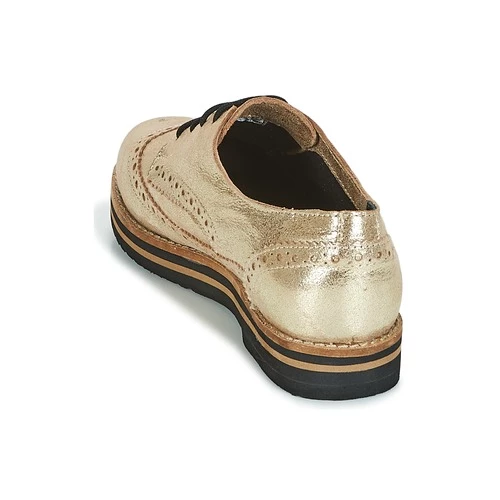 Chaussures Femme Derbies Coolway AVO Doré / Noir 5 Chaussures Femme Derbies Coolway AVO Doré / Noir – Image 5