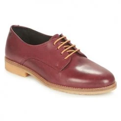 Chaussures Femme Derbies Casual Attitude JAGAZZA Bordeau