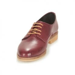 Chaussures Femme Derbies Casual Attitude JAGAZZA Bordeau -Derbies Soldes 8373984 500 C
