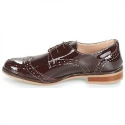 Chaussures Femme Derbies André PLYMOUTH Bordeaux -Derbies Soldes 8397100 500 D