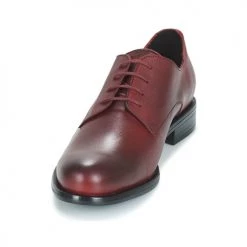 Chaussures Femme Derbies André LOUKOUM Rouge -Derbies Soldes 8397893 500 C