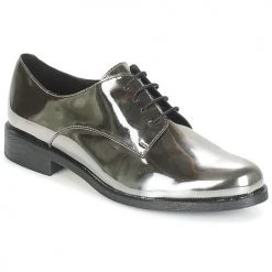 Chaussures Femme Derbies André LOUKOUM Argenté