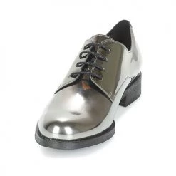 Chaussures Femme Derbies André LOUKOUM Argenté -Derbies Soldes 8397897 500 C