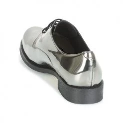 Chaussures Femme Derbies André LOUKOUM Argenté -Derbies Soldes 8397897 500 E