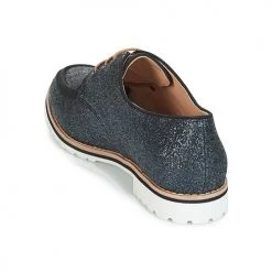 Chaussures Femme Derbies André JAZZER Marine -Derbies Soldes 8400987 500 E