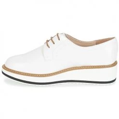 Chaussures Femme Derbies André CHICAGO Blanc 8 Chaussures Femme Derbies André CHICAGO Blanc -Derbies Soldes 8400995 500 D