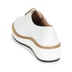 Chaussures Femme Derbies André CHICAGO Blanc 9 Chaussures Femme Derbies André CHICAGO Blanc -Derbies Soldes 8400995 500 E