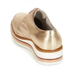 Chaussures Femme Derbies André FLORIANE Or -Derbies Soldes 8401014 500 E