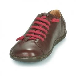 Chaussures Femme Derbies Camper PEU CAMI Marron -Derbies Soldes 96259 500 C