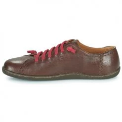 Chaussures Femme Derbies Camper PEU CAMI Marron -Derbies Soldes 96259 500 D